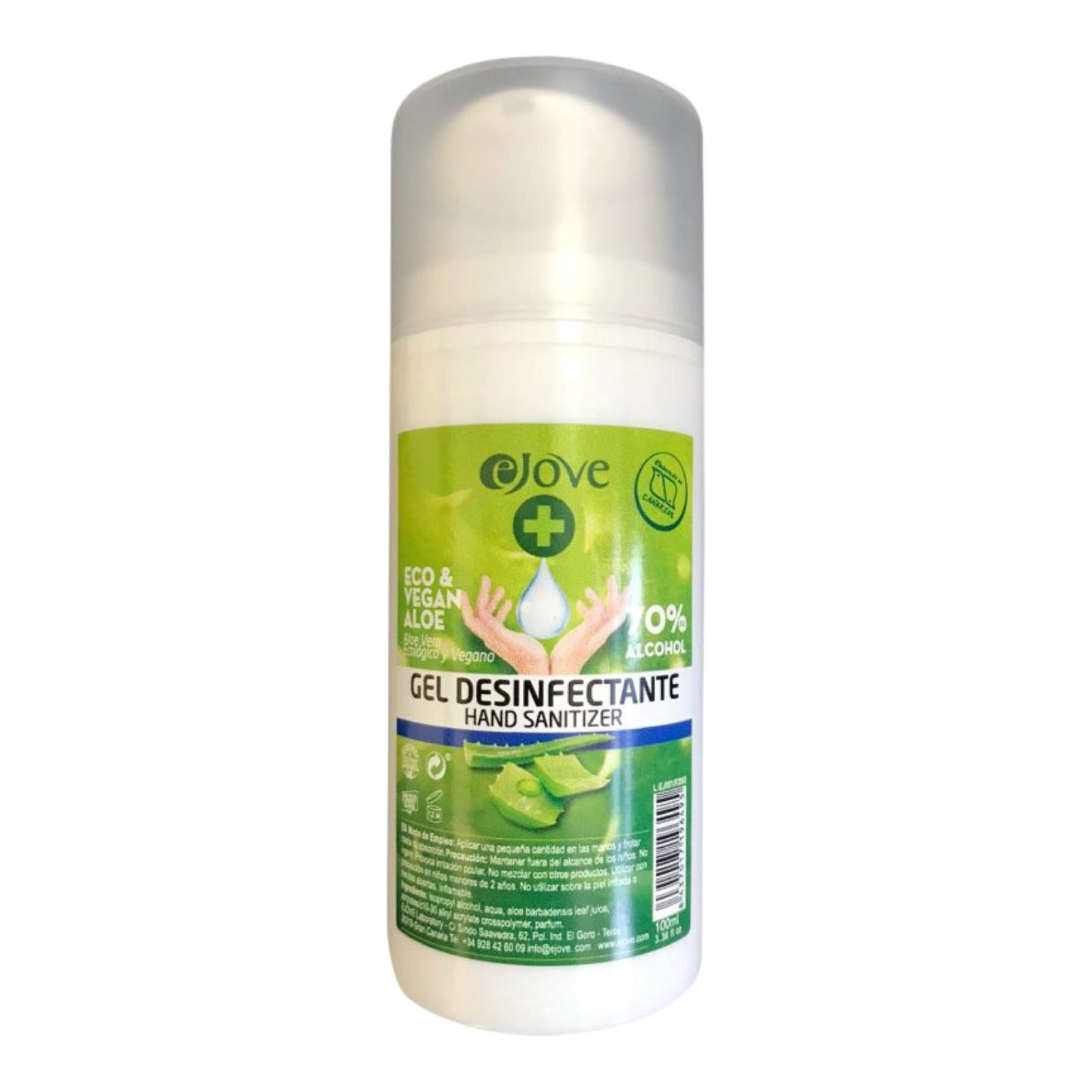 Ejove Aloe Vera desinfizierendes Handgel