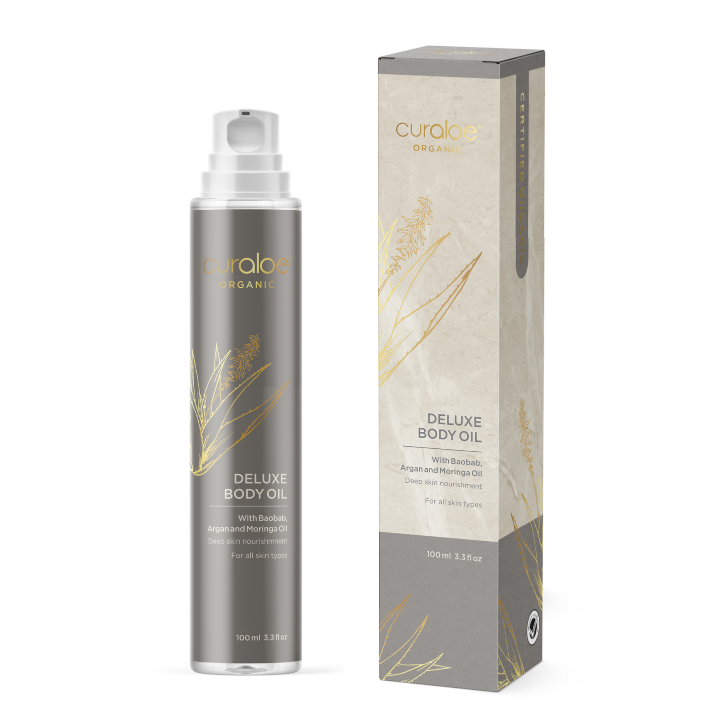 Curaloe Deluxe Körperöl Bio