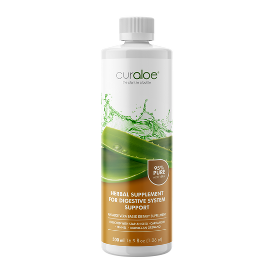 Curaloe Aloe Vera Saft zur Unterstützung des Verdauungssystems