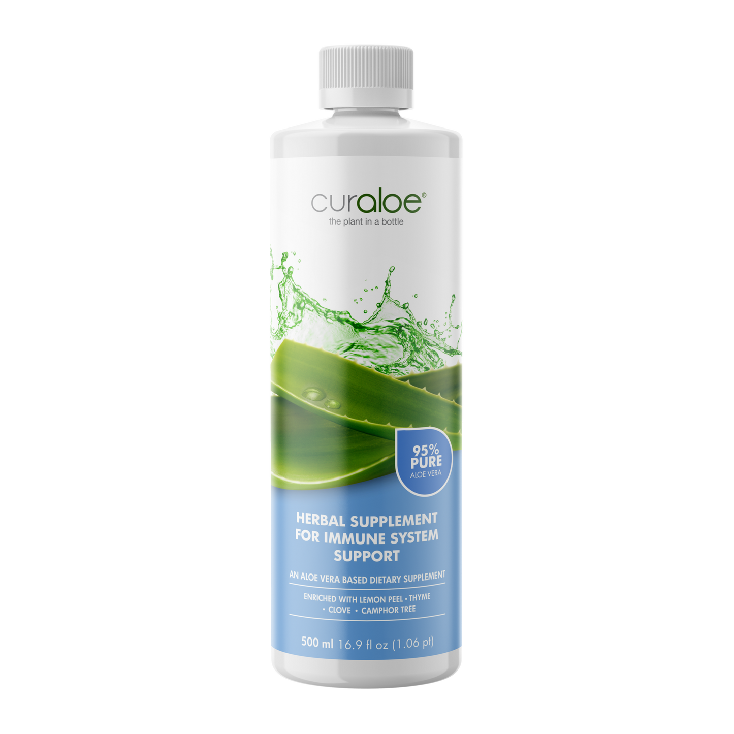 Curaloe Aloe Vera Saft zur Unterstützung des Immunsystems
