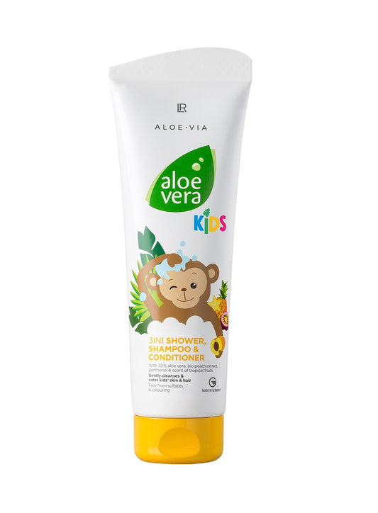 LR Aloe Vera Kids 3-in-1 Duschgel, Shampoo & Conditioner